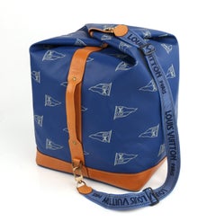LOUIS VUITTON c.1992 "Sac Marin Bandouliere" LV America's Cup Travel Bag LTD ED
