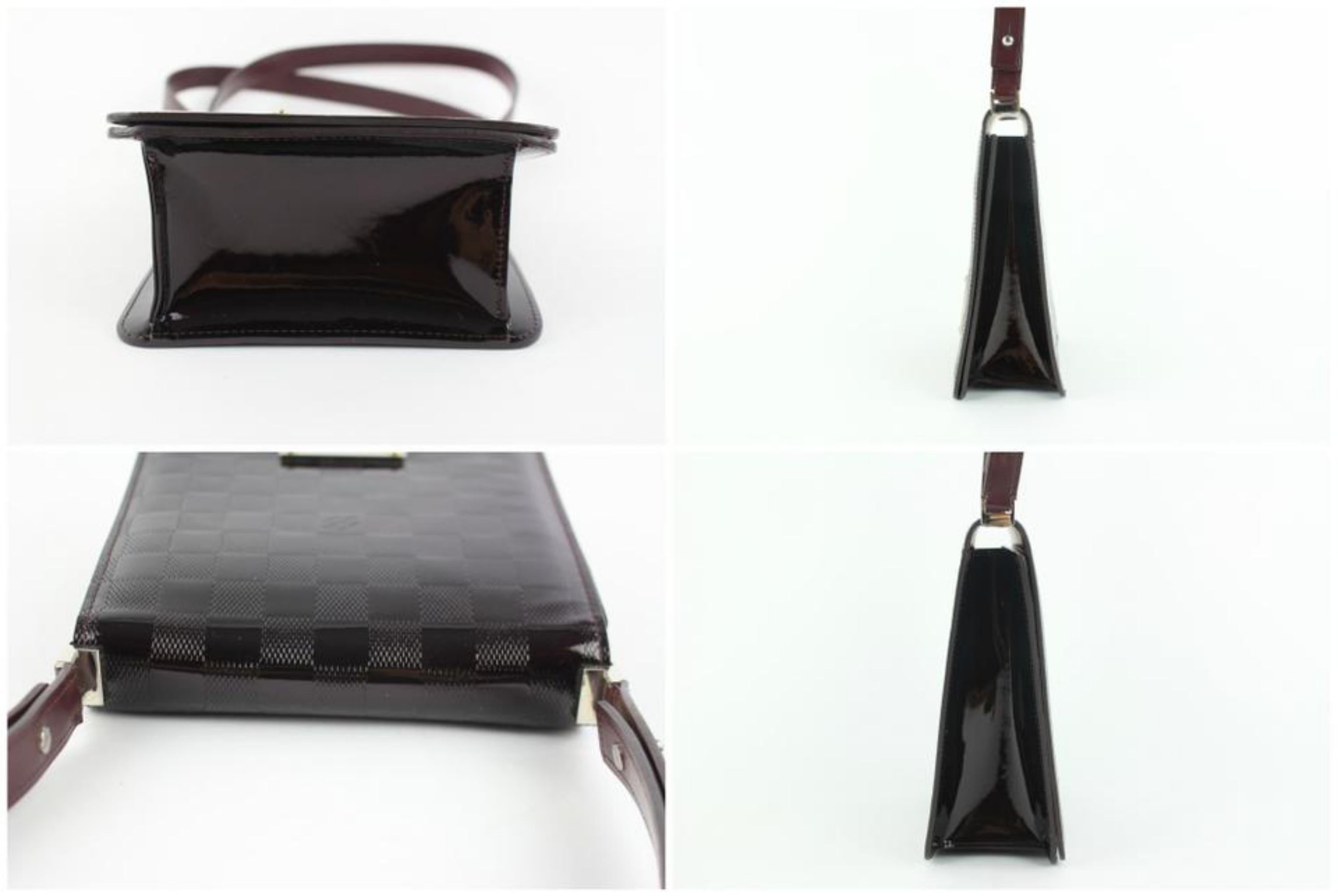 Louis Vuitton Cabaret (Ultra Rare) Bordeaux  Tall 228779 Burgundy Shoulder Bag For Sale 2