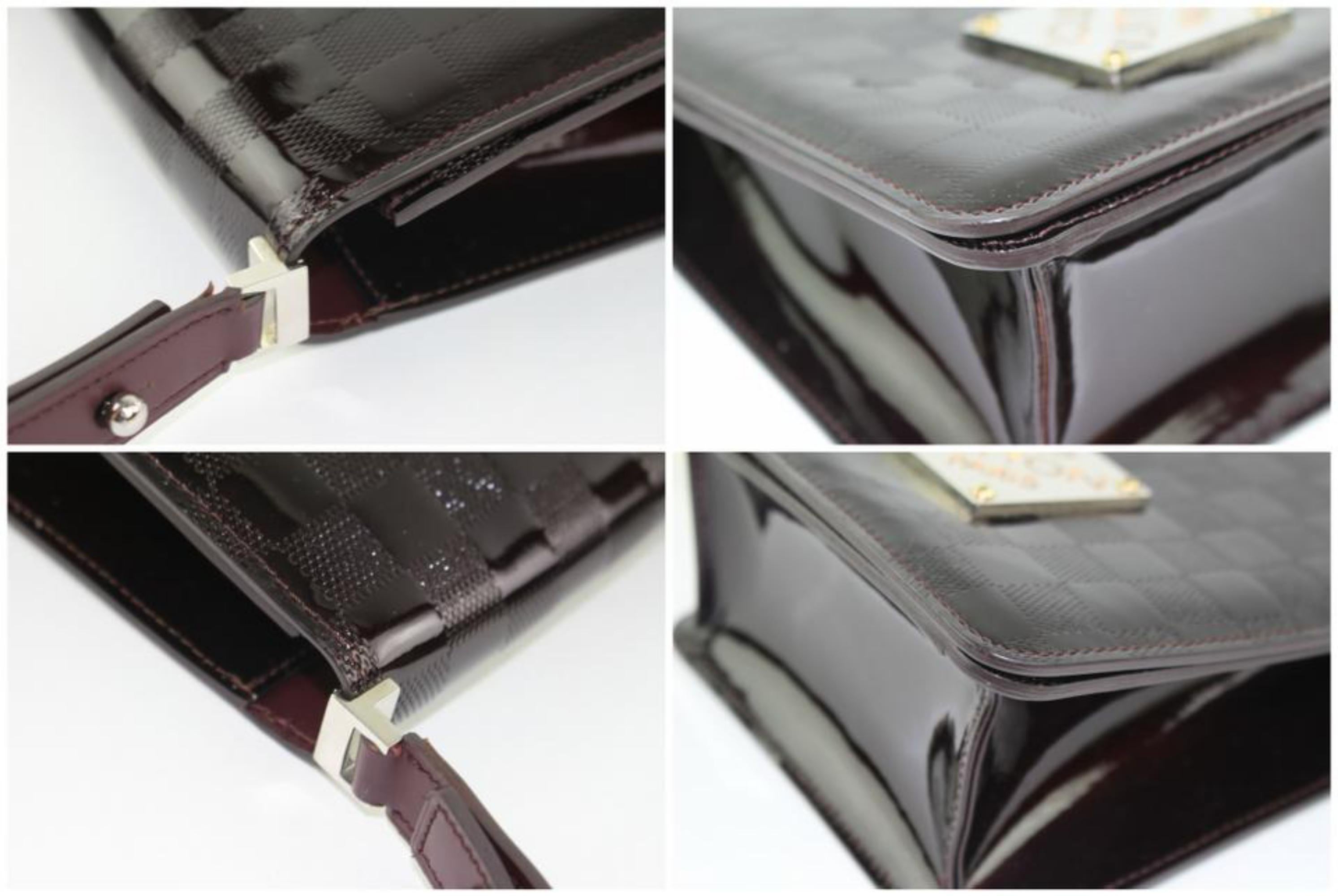 Louis Vuitton Cabaret (Ultra Rare) Bordeaux  Tall 228779 Burgundy Shoulder Bag For Sale 4