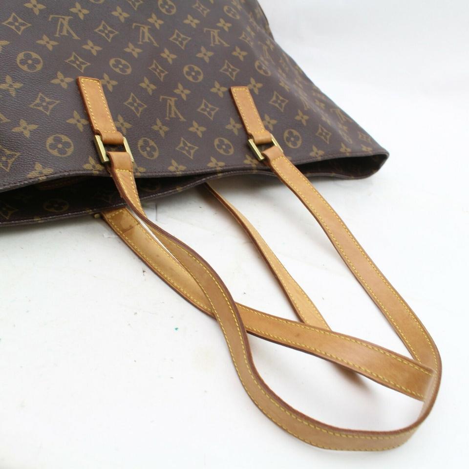 Louis Vuitton Cabas Alto Large Monogram 871945 Brown Coated Canvas Tote 2