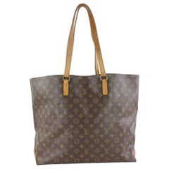 Louis Vuitton Cabas Alto Monogram 22lz1126 Brown Coated Canvas Tote