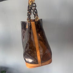 Louis Vuitton Cabas Ambre GM Monogram Transparent Tote Bag 2003