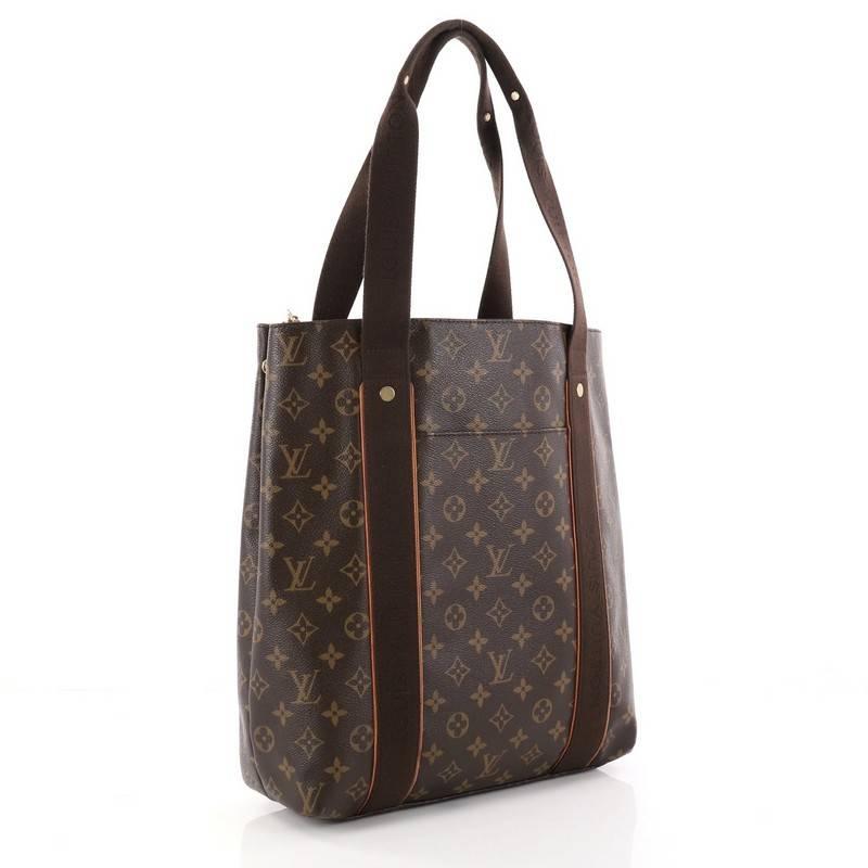 Louis Vuitton Cabas Beaubourg Monogram Canvas In Good Condition In NY, NY