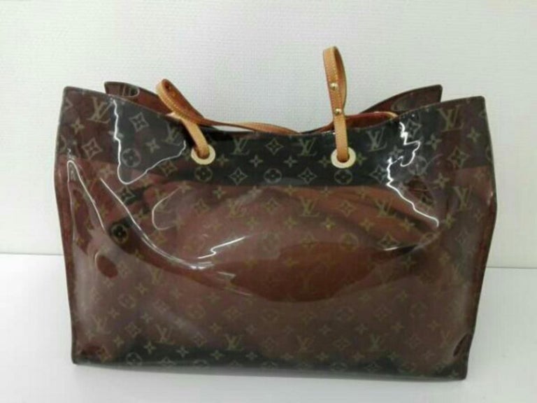 Louis Vuitton Transparent Shoulder Bag Tote