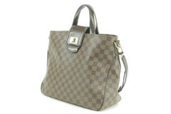 Louis Vuitton Cabas Damier Ebene Rosebery 8lk0106 Brown Coated Canvas Shoulder