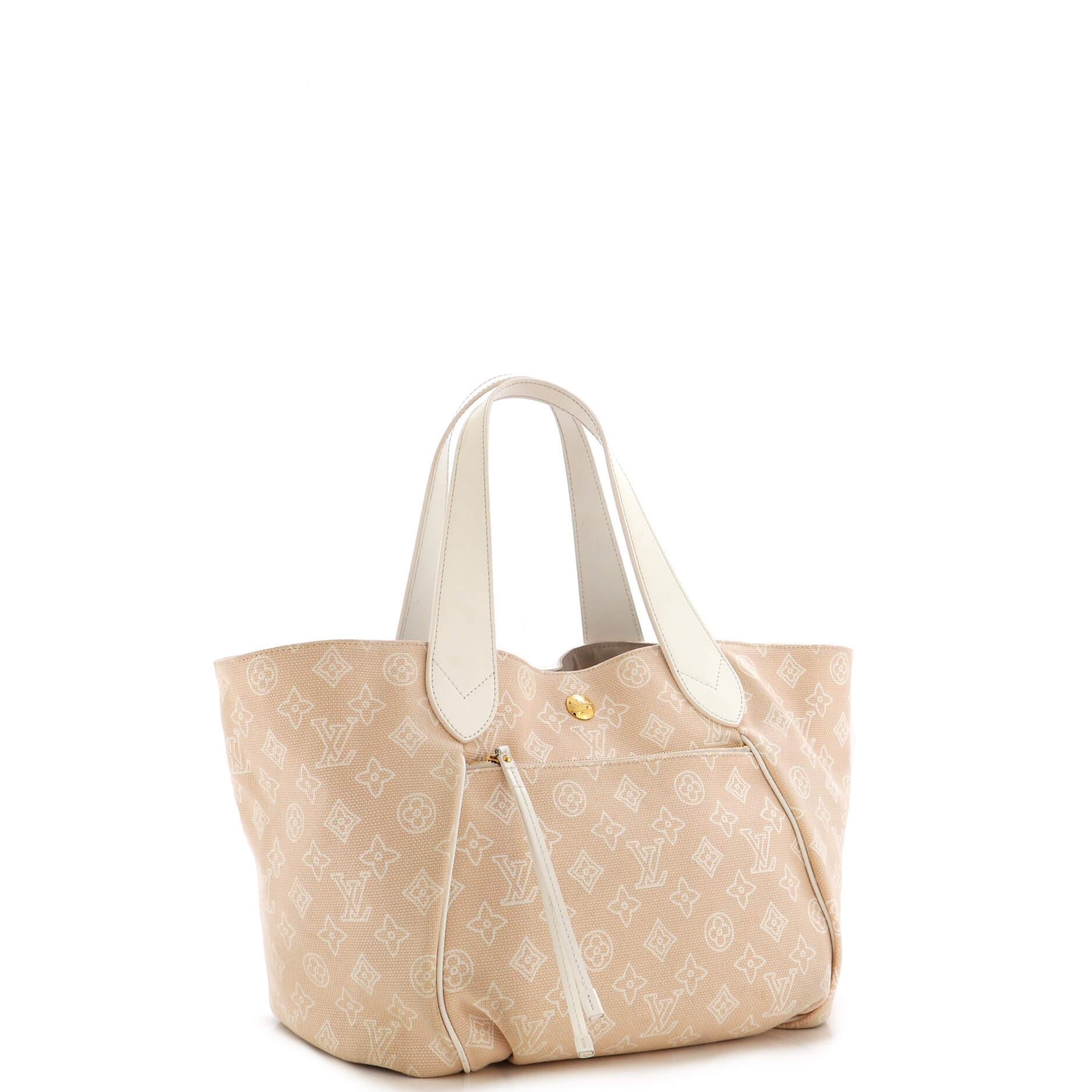 Louis Vuitton Cabas Ipanema Canvas PM In Good Condition In NY, NY