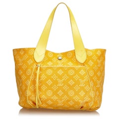 Louis Vuitton Cabas Ipanema Yellow shoulder bag