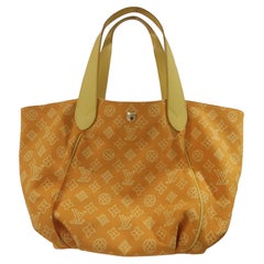 Louis Vuitton Cabas Ipanema Yellow shoulder bag