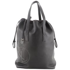 Louis Vuitton Cabas Light Drawstring Bag Initials Taurillon Leather