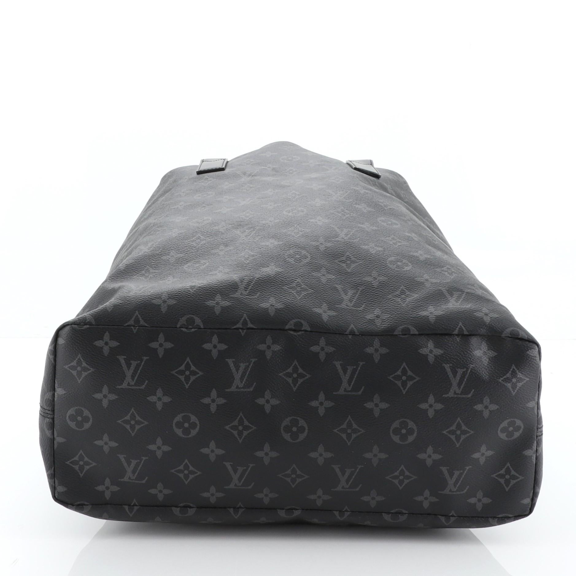 Women's or Men's  Louis Vuitton Cabas Light Drawstring Bag Monogram Eclipse Canvas