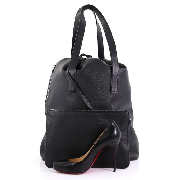 Louis Vuitton Cabas Light Drawstring Bag Taiga Leather For Sale at 1stdibs
