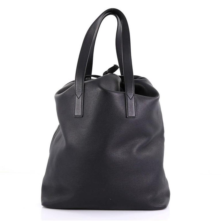 Louis Vuitton Cabas Light Drawstring Bag Taiga Leather For Sale at 1stdibs