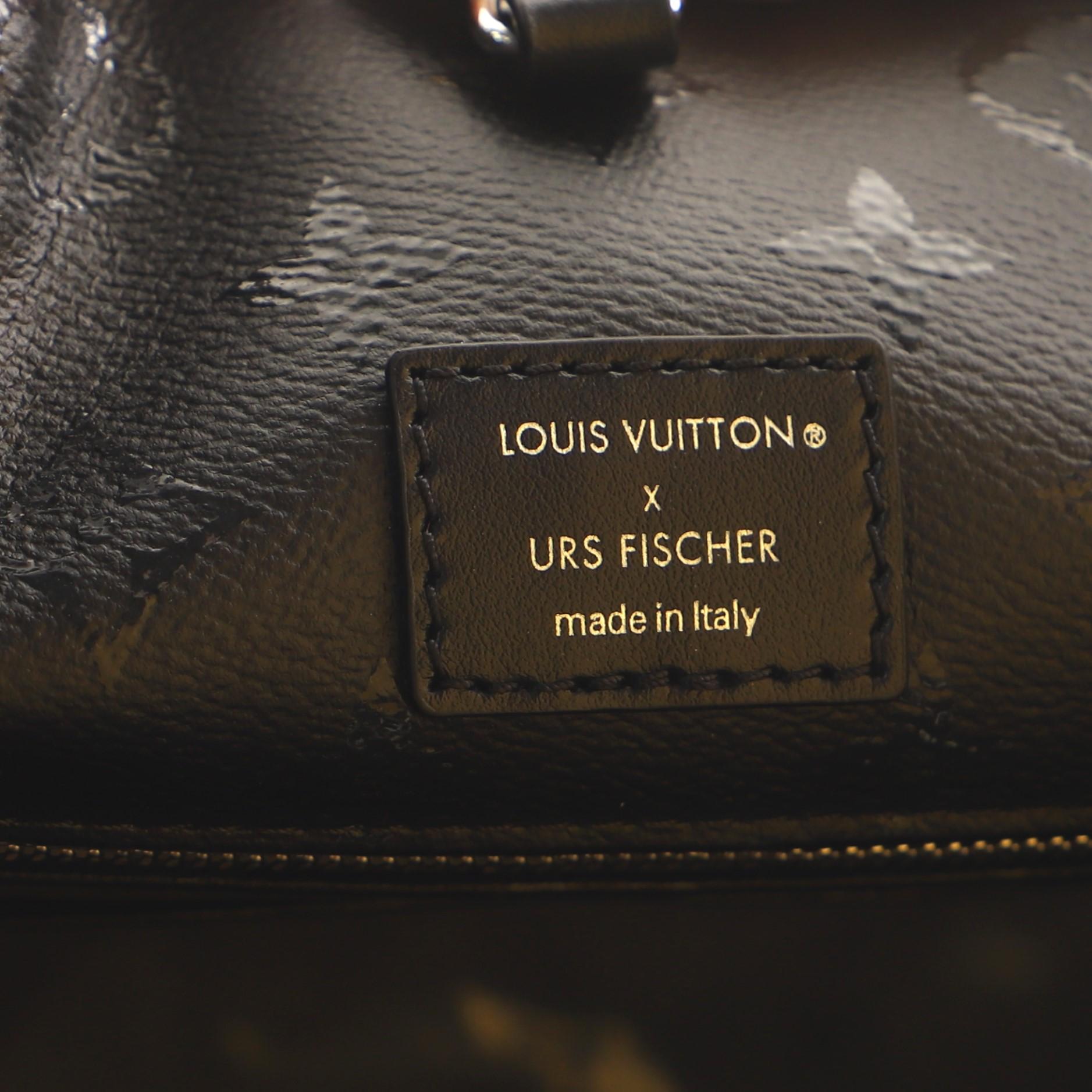 Women's or Men's Louis Vuitton Cabas Limited Edition Urs Fischer Tufted Monogram Canvas