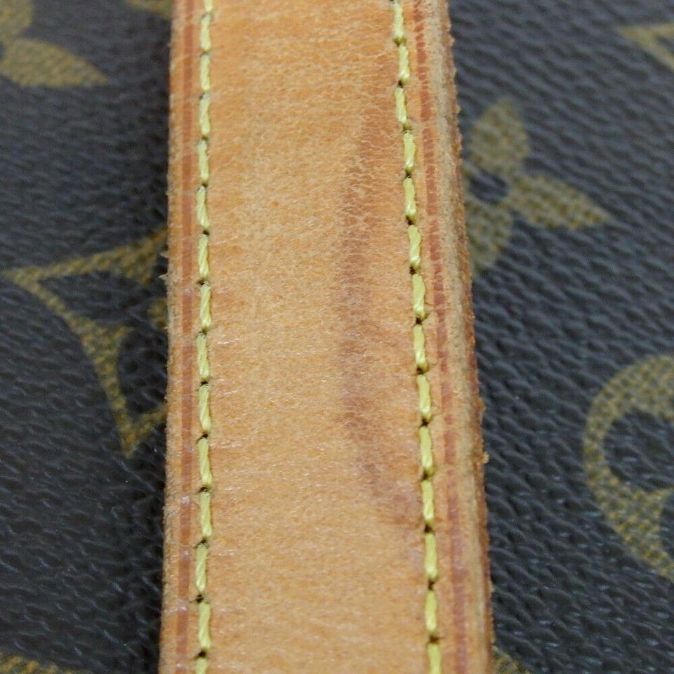 Louis Vuitton Cabas Mezzo Monogram Zip Toe Mm 860055 Brown Coated Canvas Tote 4