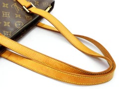 Louis Vuitton Cabas Monogram Piano 226910 Brown Coated Canvas Tote