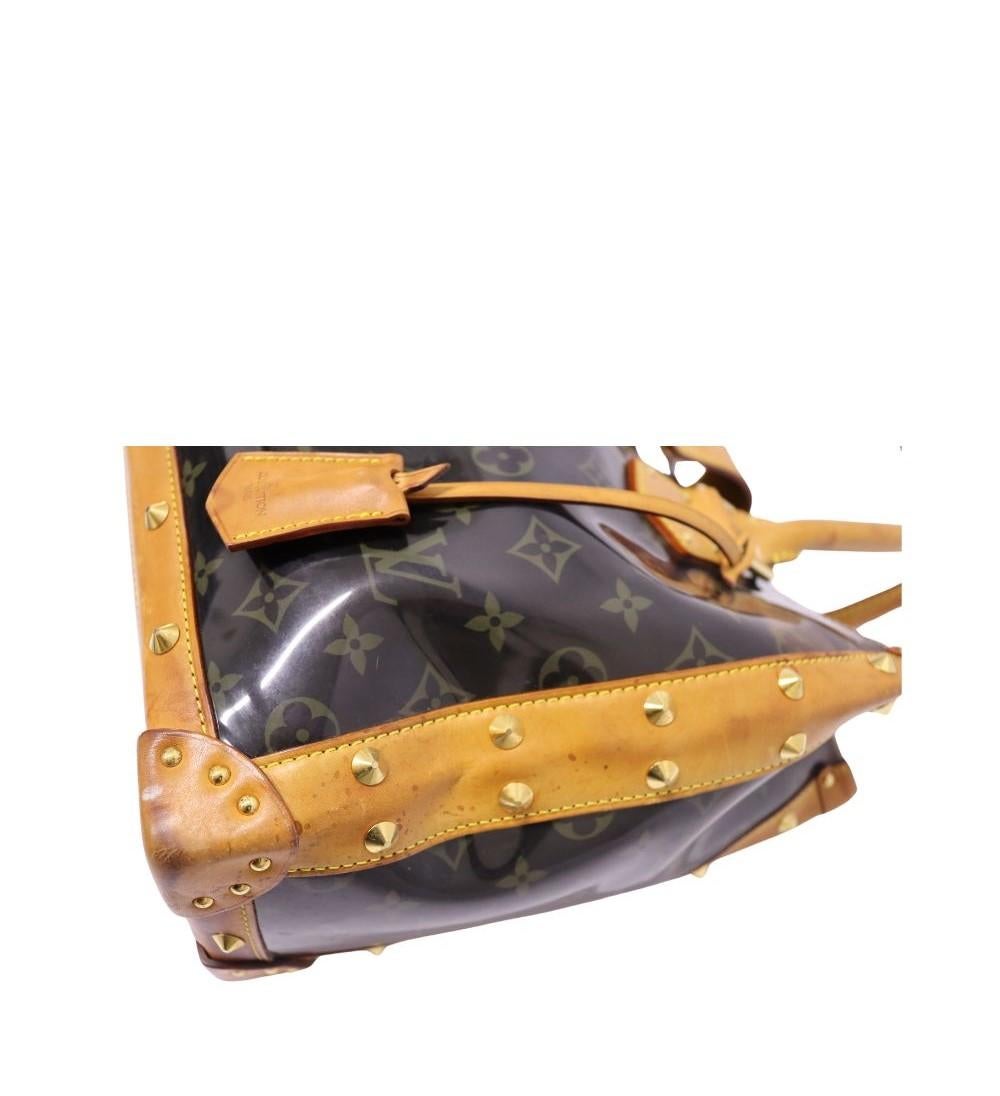 Louis Vuitton Cabas PVC Monogram Ambre Neo MM Bag For Sale 3