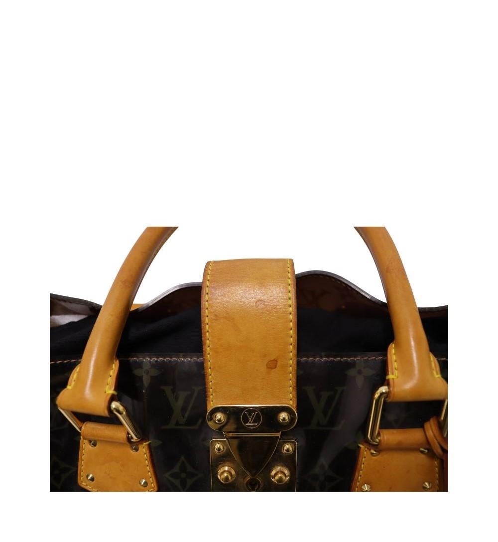 Louis Vuitton Cabas PVC Monogram Ambre Neo MM Bag For Sale 4