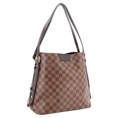 Louis Vuitton Cabas Rivington Damier Ebene Tote Bag Brown