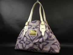 Louis Vuitton Cabas Tahitienne Pm 218989 Lilac (Purple) Leather Tote