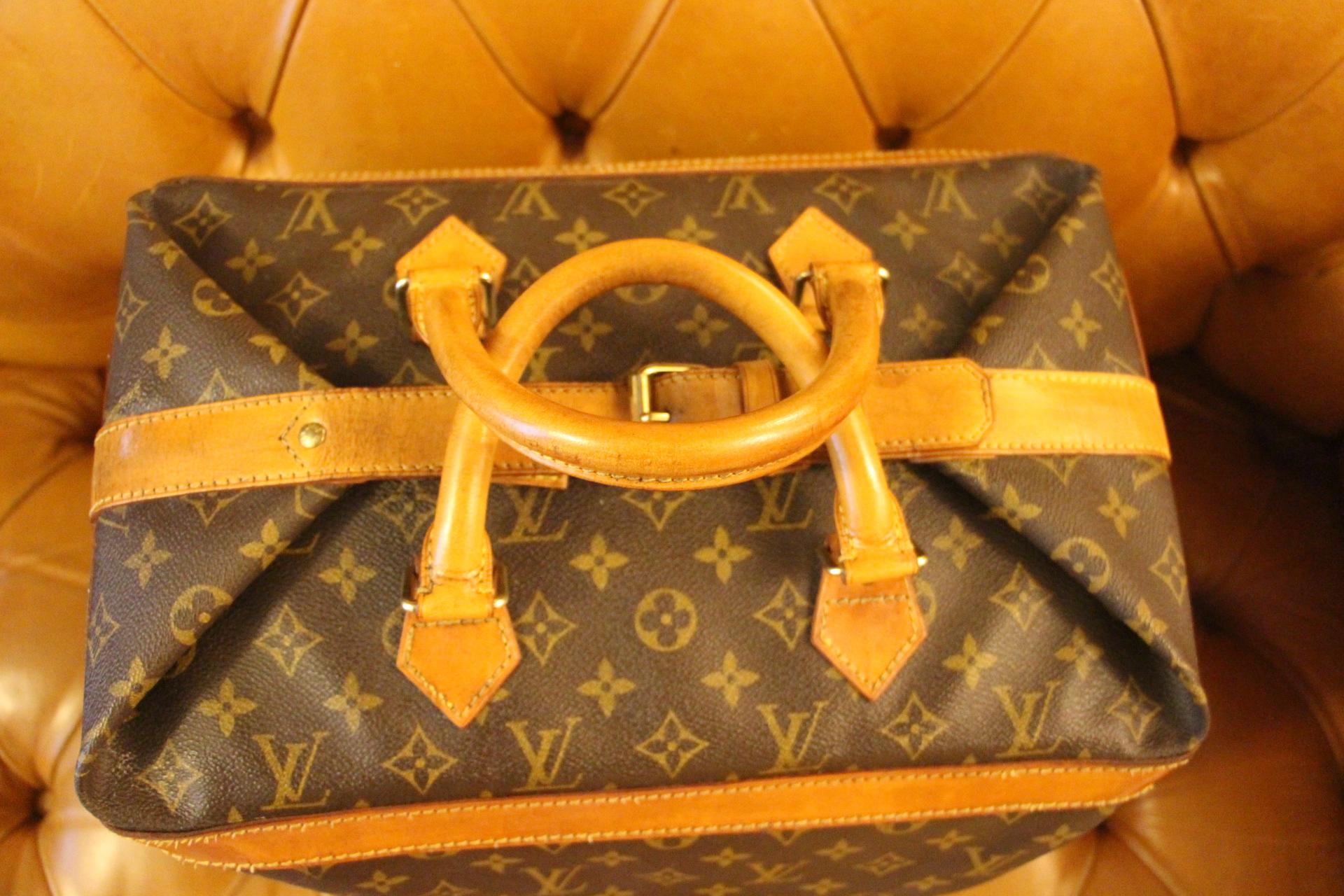 Bolsa de viaje Louis Vuitton tamaño cabina 40, Bolsa Louis Vuitton Marrón