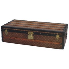 Louis Vuitton Cabin Trunk with Black Edging, circa 1920