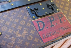 Louis Vuitton Cabin Trunk with D.P.P Initials, circa 1920