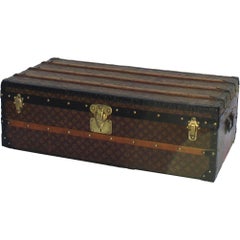 Antique Louis Vuitton Cabin Trunk with D.P.P Initials, circa 1920