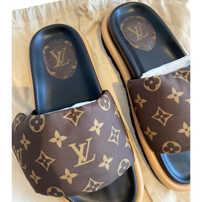 louis vuitton pool pillow comfort mules