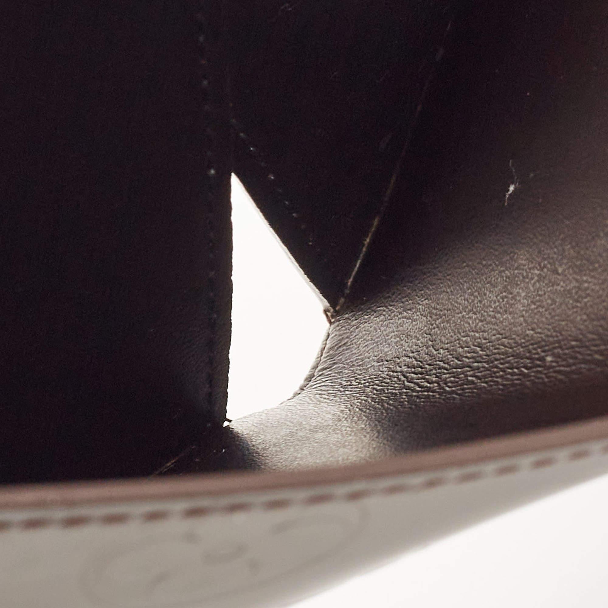 Men's Louis Vuitton Cafe Brown Leather Monogram Glazed Compact Wallet