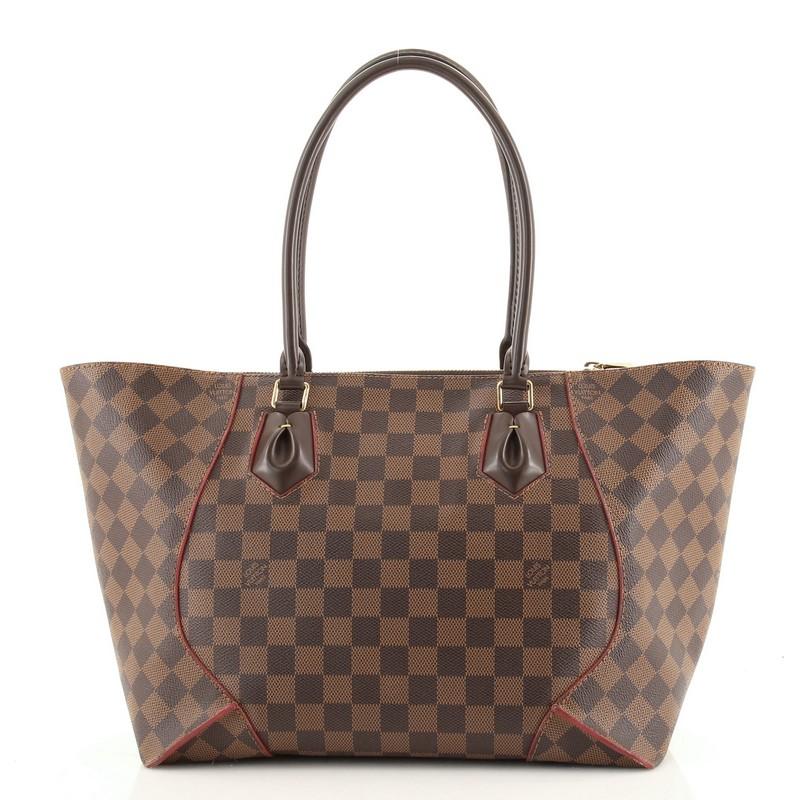 Louis Vuitton Caissa Tote Damier MM In Good Condition In NY, NY