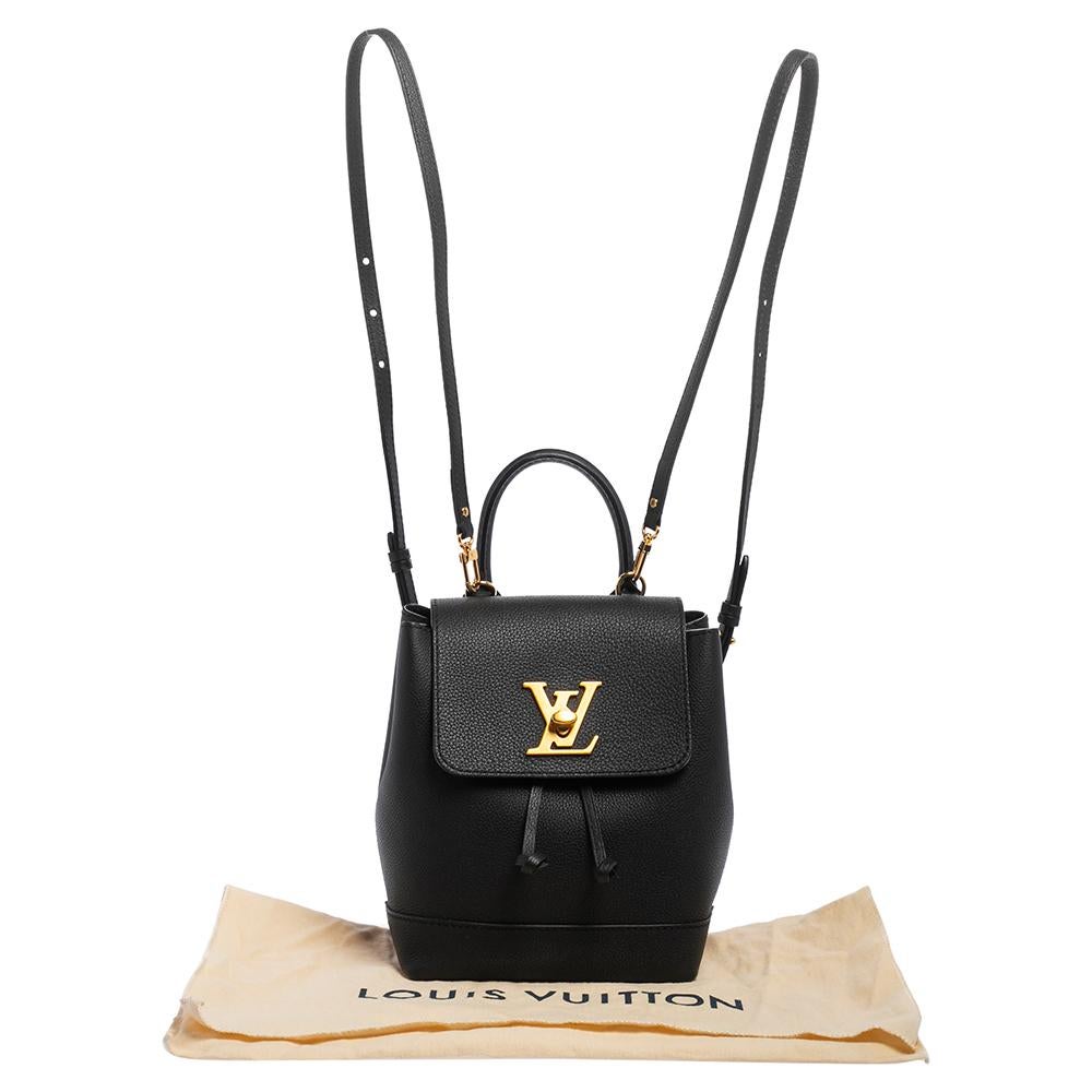 Louis Vuitton Calfskin Leather Mini Lockme Backpack 6
