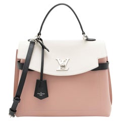 Louis Vuitton Calfskin Lockme Ever MM Top Handle