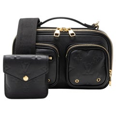 Louis Vuitton Calfskin Monogram Utility Crossbody