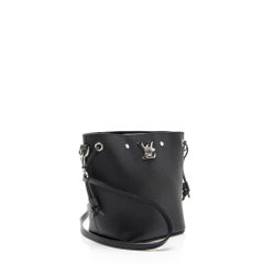 Louis Vuitton Calfskin Nano Lockme Bucket Bag