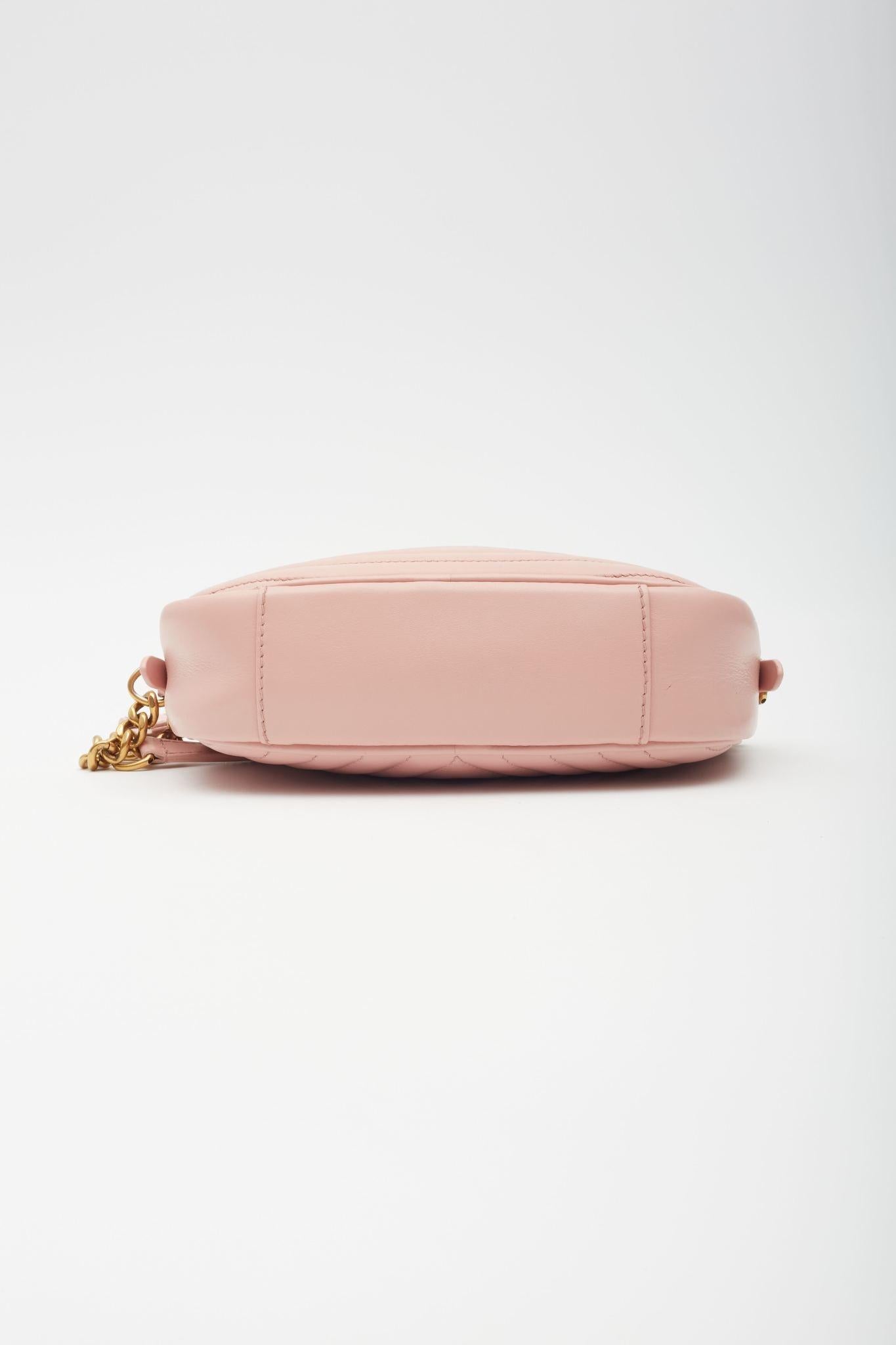Louis Vuitton Calfskin New Wave Camera Bag Smoothie Pink For Sale 1