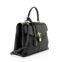 Louis Vuitton Calfskin Rose Des Vents MM Top Handle