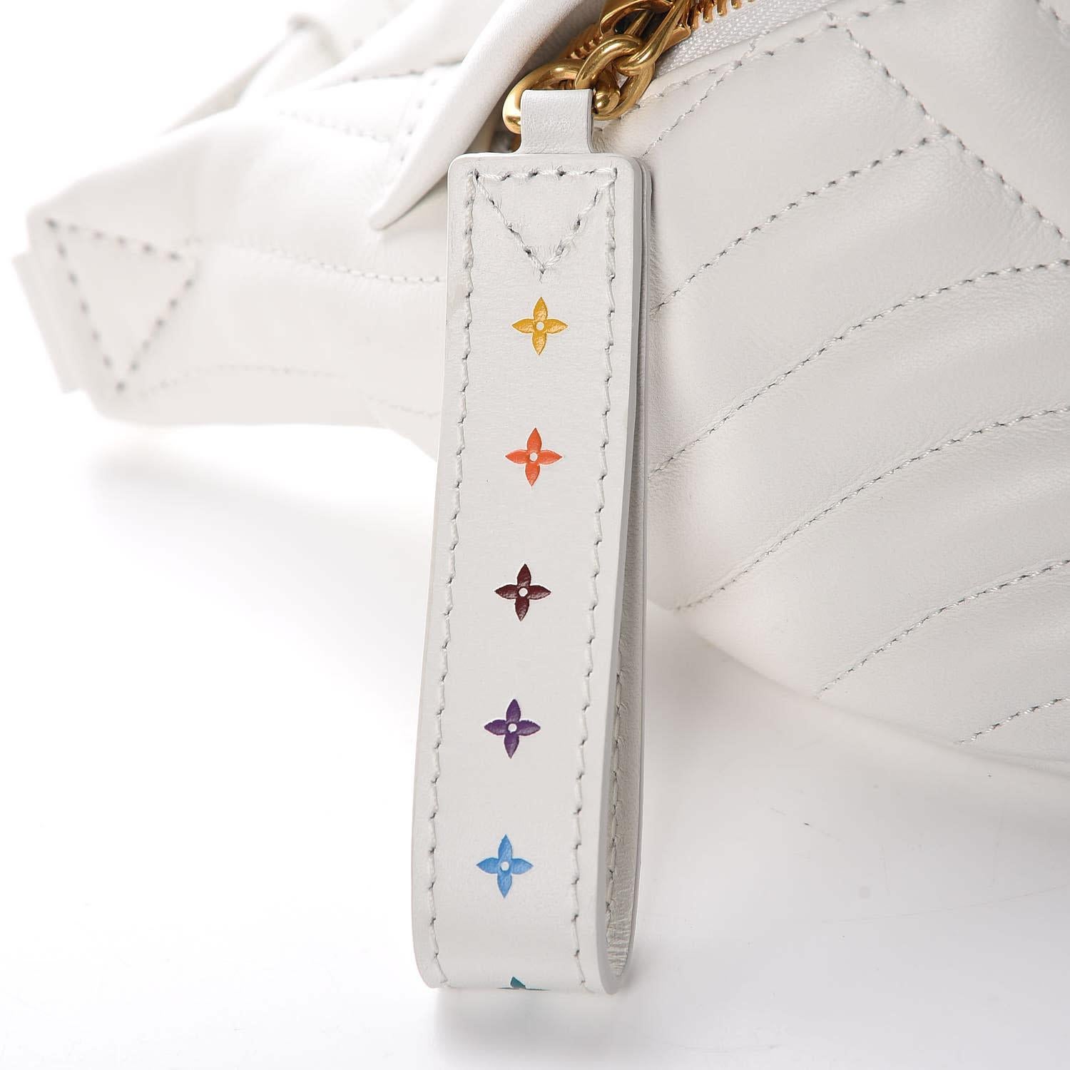 Louis Vuitton Calfskin Snow New Wave Bumbag Belt Bag 1