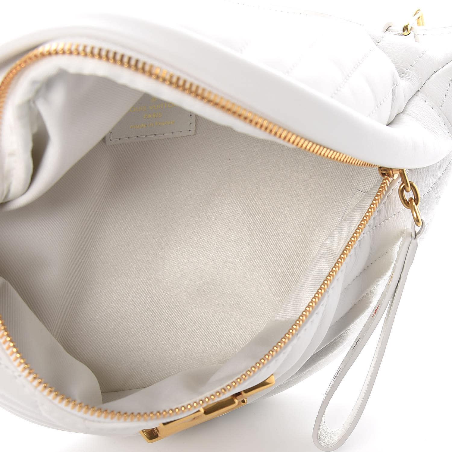 Louis Vuitton Calfskin Snow New Wave Bumbag Belt Bag 3