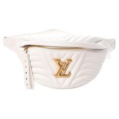 Louis Vuitton Calfskin Snow New Wave Bumbag Belt Bag