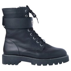 Louis Vuitton Calfskin Territory Flat Ranger Boots -'10s