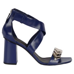 Louis Vuitton Calfskin Westbound Block-heel Sandals - '10s