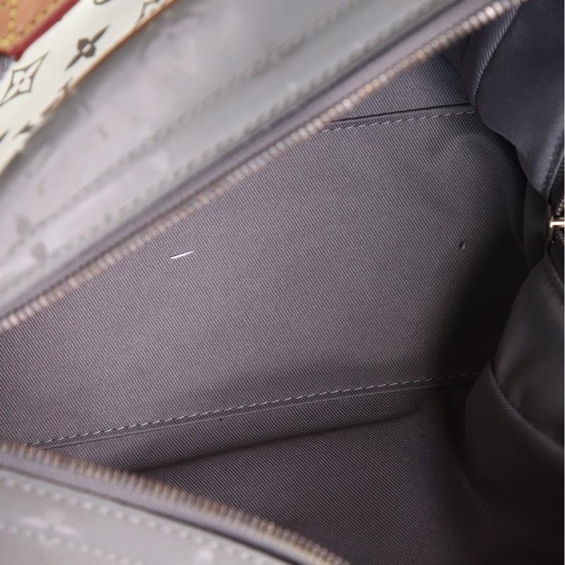 Brown Louis Vuitton Camera Bag Limited Edition Titanium Monogram Canvas