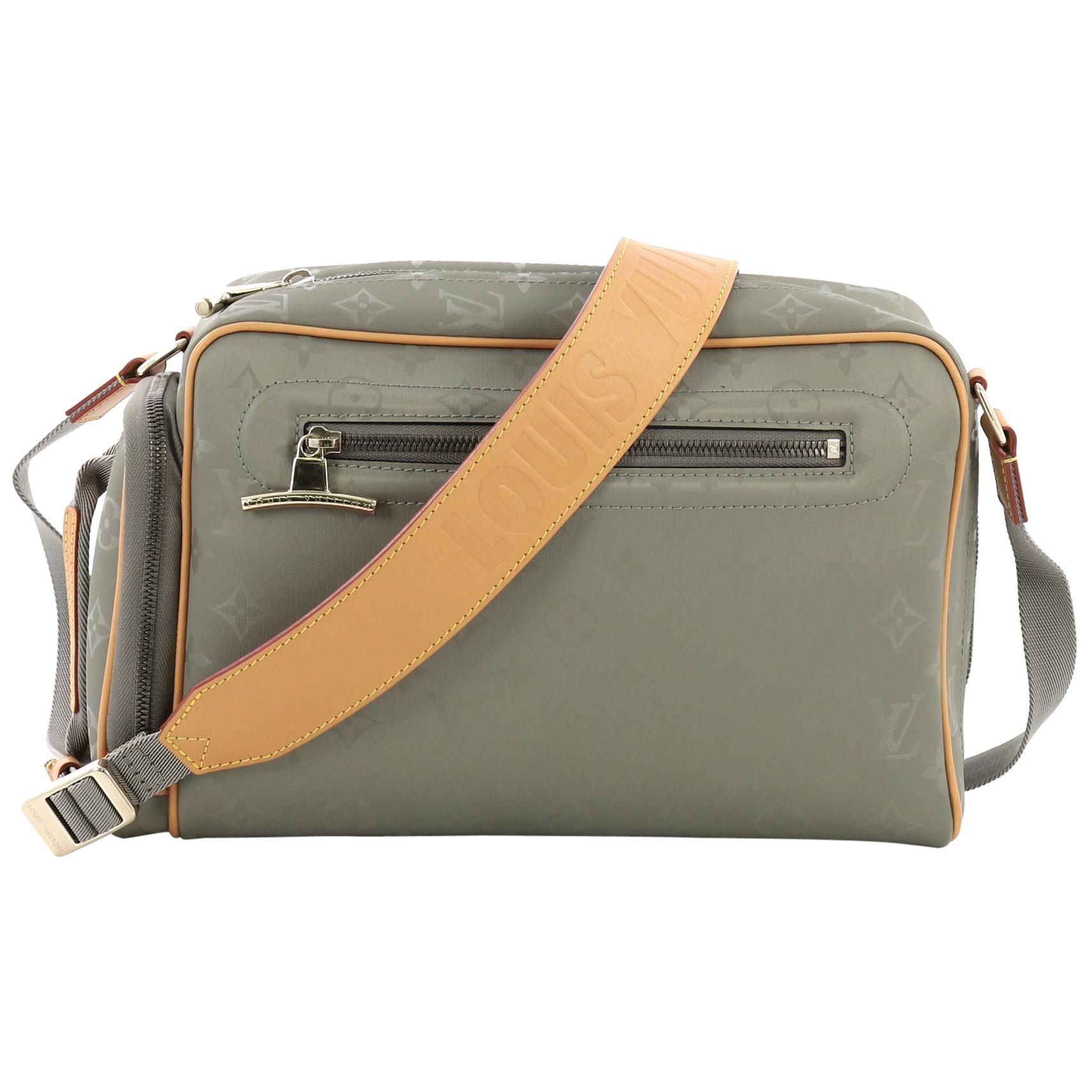 Louis Vuitton Camera Bag Limited Edition Titanium Monogram Canvas