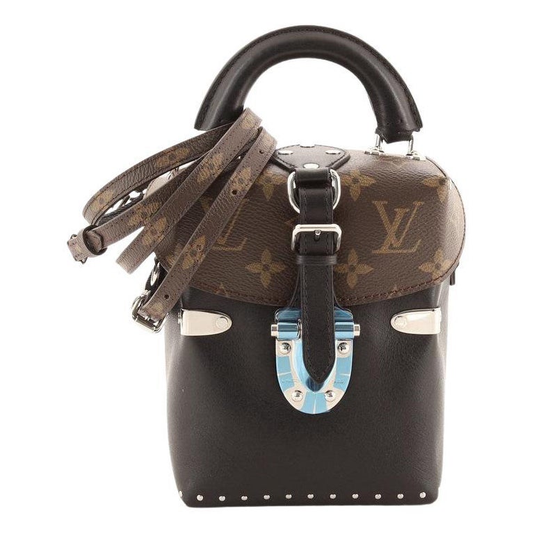 Louis Vuitton Camera Box Handbag Studded Monogram Canvas and Leather