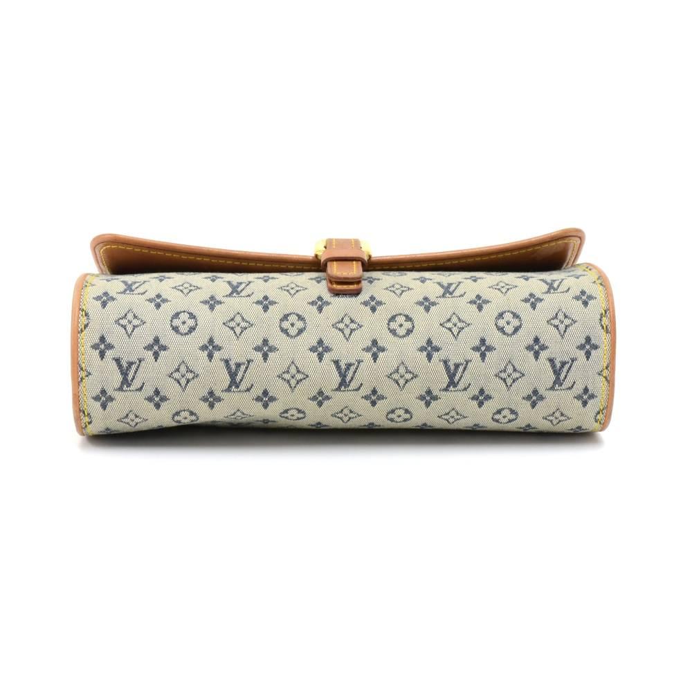 Louis Vuitton Camille Blue Mini Monogram Canvas Chain Shoulder Bag 1