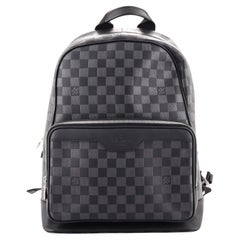 Damier Infini Campus-Rucksack von Louis Vuitton aus Leder
