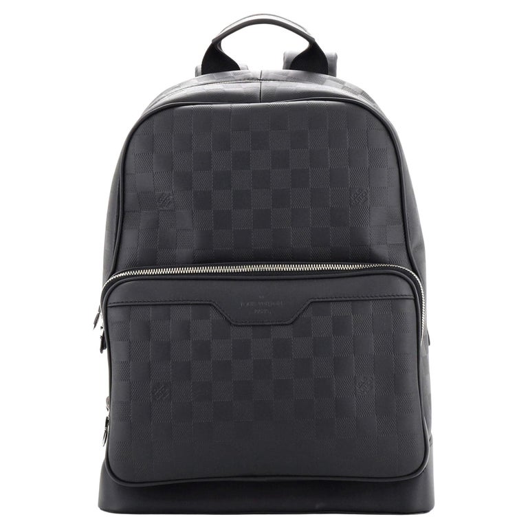 Louis Vuitton Black Damier Infini Leather Campus Backpack 858416 For Sale  at 1stDibs