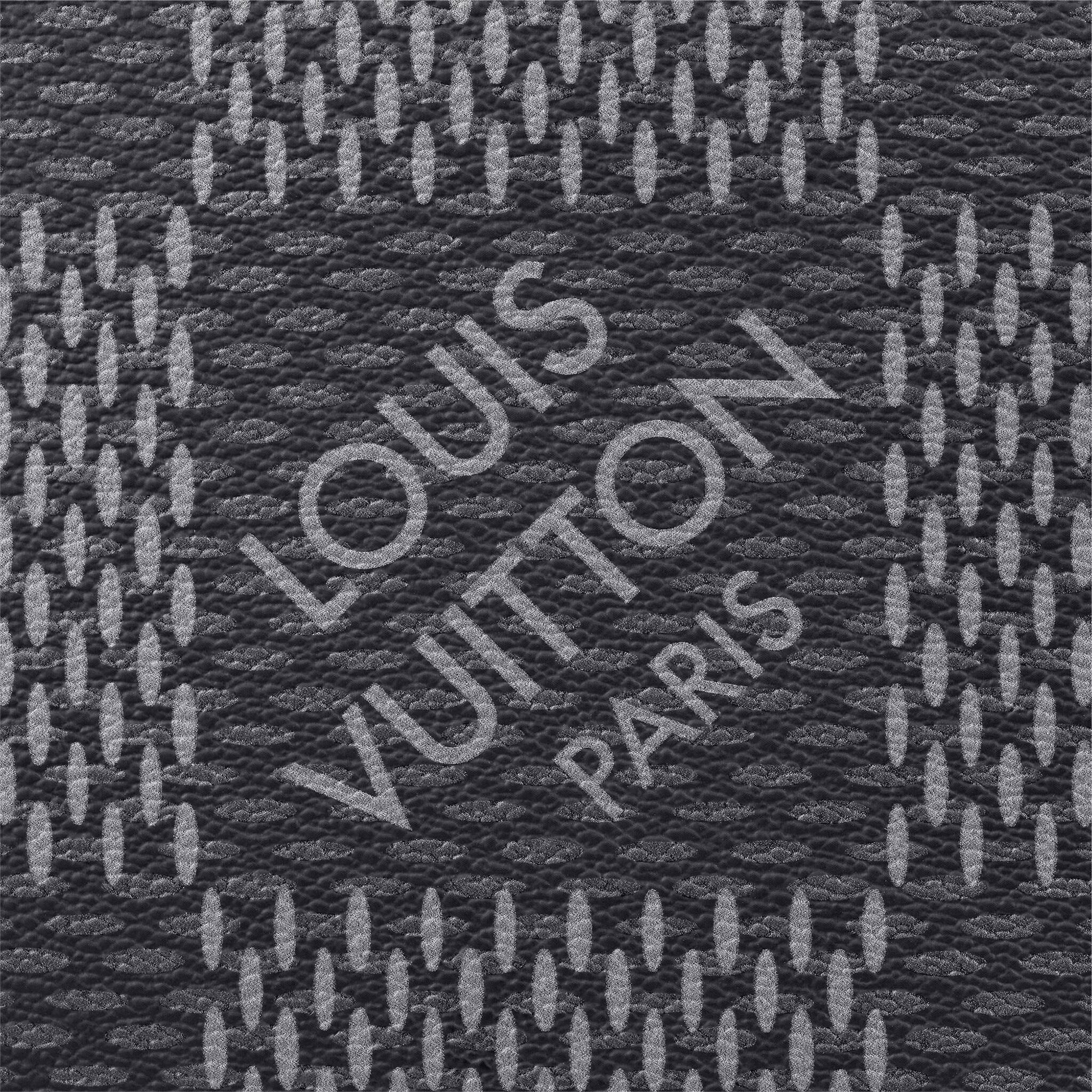 Louis Vuitton Campus Backpack Grey Damier Graphite 3D Coated Canvas 2
