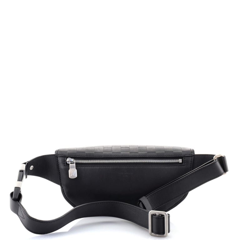 Luxury Handbags LOUIS VUITTON Damier Infini Campus BumBag Black