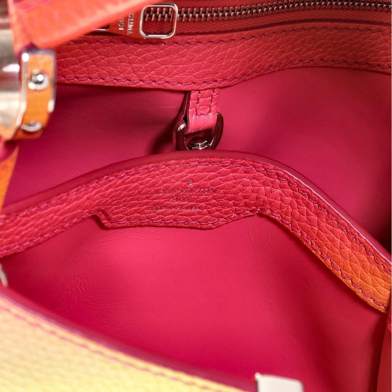 Louis Vuitton Candy Capucines Bag Ombre Taurillon Leather BB In Good Condition In NY, NY